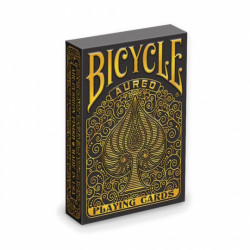Bicycle - 54 cartes Premium Aureo Black