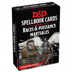 Jeux de rôle - Dungeons & Dragons 5e Éd. : Cartes Sorts Races & Puissance Martiales