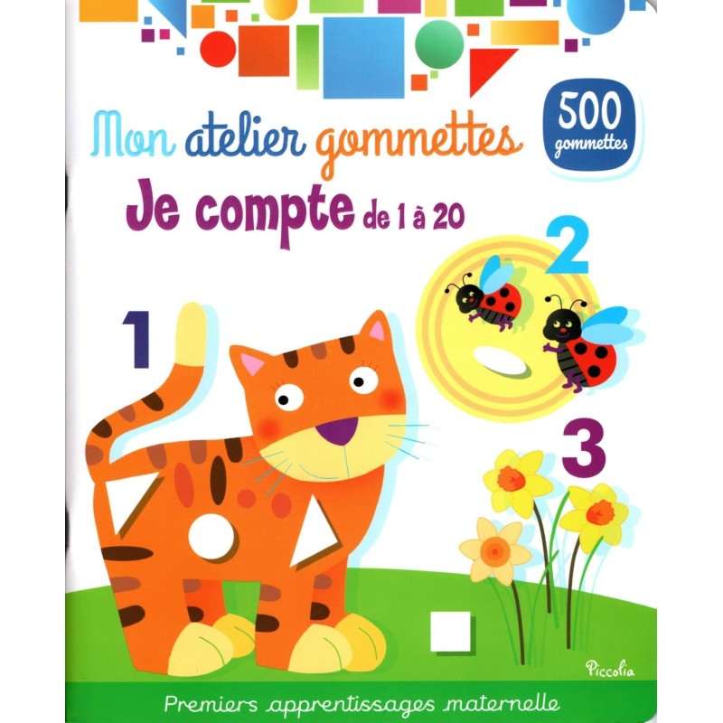 Livre Jeux - Mon Atelier Gommettes : Alphabet