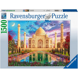 Puzzle Ravensburger : Taj Mahal Enchanté - 1500 pièces