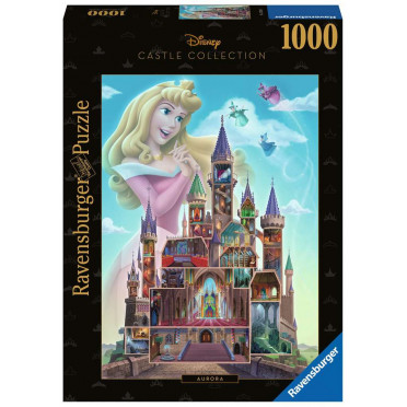 Puzzle Ravensburger Disney Castle Collection : Aurore - 1000 Pièces