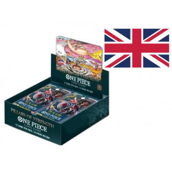 Boite Complète Booster One Piece Card Game Anglais - Pillars of Strength OP-03