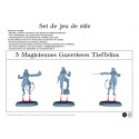 Figurine à peindre : 3 Tieffelins Magiciens Guerriers