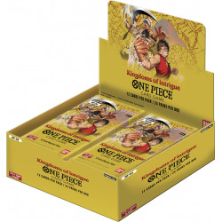 Boite Complète Booster One Piece Card Game Anglais - Kingdoms of Intrigue OP-04