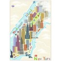 Puzzle Ravensburger Moment : New York - 99 pièces