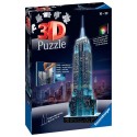 Puzzle Ravensburger 3D - Empire State Building de Nuit - 226 Pièces