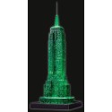 Puzzle Ravensburger 3D - Empire State Building de Nuit - 226 Pièces
