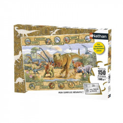 Puzzle 150 p - Les espèces de dinosaures