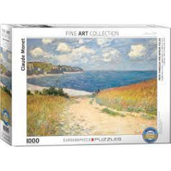 Puzzle Eurographics : Claude Monet : Chemin Dans Les Blés - 1000 Pièces