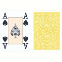 Cartes Poker - Dal Negro - Jaunes- 100% Plastique
