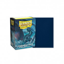 Protège-cartes Dragon Shield - 100 Standard Sleeves Matte Midnight Blue