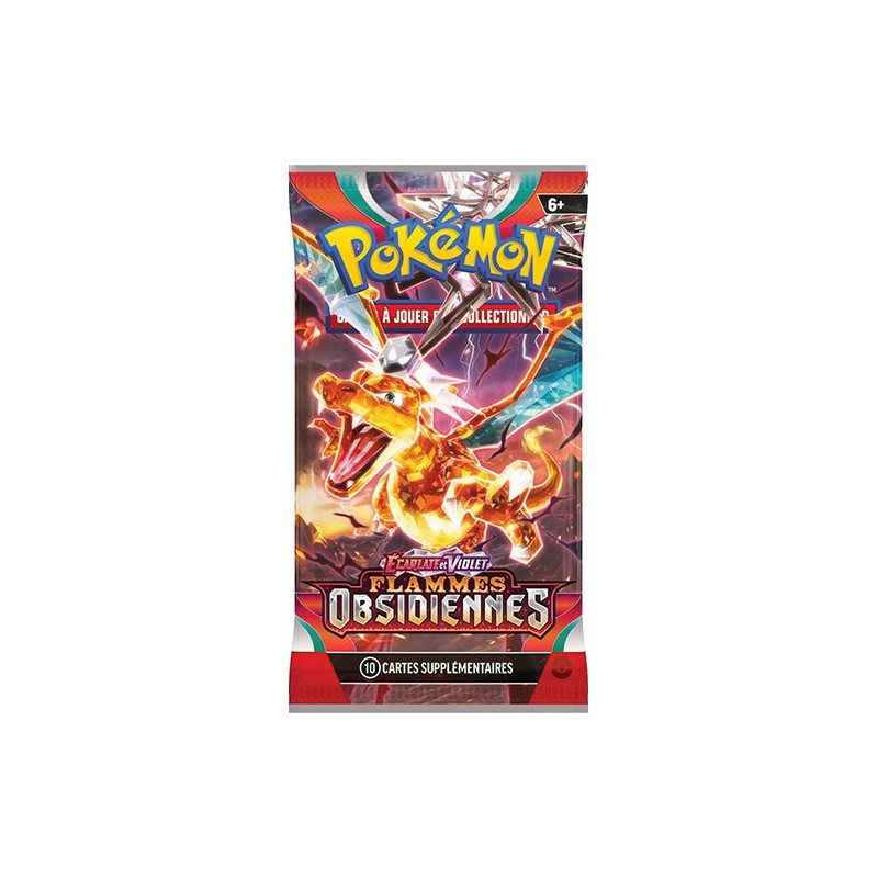 Booster Pokémon Écarlate et Violet EV03 - Flammes Obsidiennes
