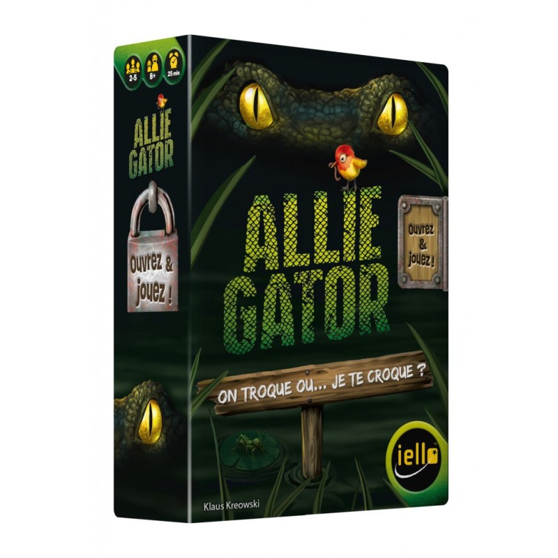 Jeux de société - Ouvrez & Jouez : Allie Gator
