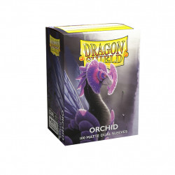 Protège-cartes Dragon Shield - 100 Standard Sleeves Dual Matte Orchid