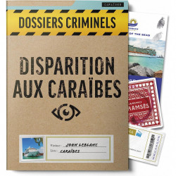 Jeux de société - Dossier Criminels - Disparition Aux Caraïbes