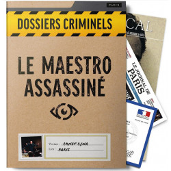Jeux de société - Dossier Criminels - Le Maestro Assassiné