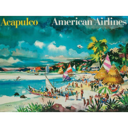Puzzle - American Airlines - Acapulco - 1500 Pièces