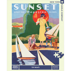 Puzzle - Sunset - Toy Boats - 1000 Pièces