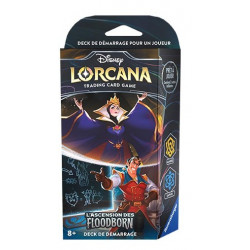 Deck de Démarrage Disney Lorcana : L'Ascension des Floodborn : Reine/Gaston