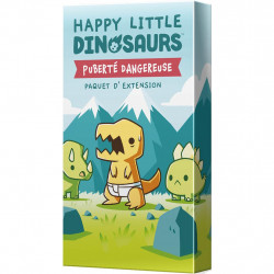 Jeux de société - Happy Little Dinosaurs - Extension : Puberté Dangereuse