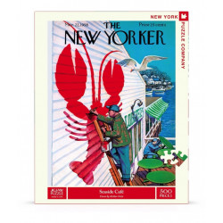 Puzzle New York Puzzle Company - New Yorker Seaside Cafe : A . Getz - 500 Pièces