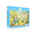 Puzzle New York Puzzle Company - Beatrix Potter : Peter Rabbit's Garden Snack - 500 Pièces