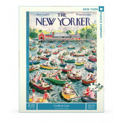 Puzzle New York Puzzle Company - Gridlock Lake : Garrett Price - 1500 Pièces