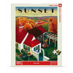 Puzzle New York Puzzle Company - Sunset : Fall Day - 1000 Pièces