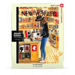 Puzzle New York Puzzle Company - New Yorker At the Strand : Jenny Kroik's - 1000 Pièces