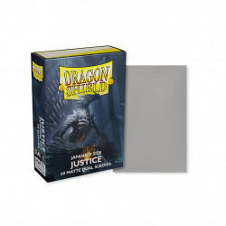 Protège-cartes Dragon Shield - 60 Japanese Sleeves Dual Matte - Justice