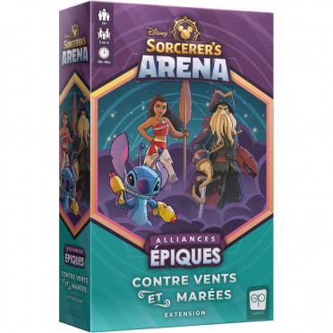 Jeux de société - Disney Sorcerer's Arena : Alliances Epiques - Extension : Contre Vents et Marées