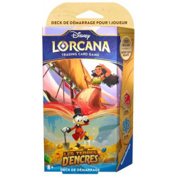 Deck de Démarrage Disney Lorcana : Les Terres d'Encres : Vaiana/Picsou
