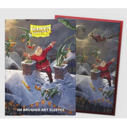 Protège-cartes Dragon Shield - 100 Standard Art Sleeves - Christmas Dragon 2021