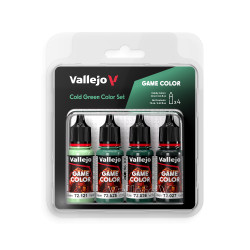 Peinture Vallejo Game Color : Color Set Vert Froid