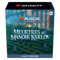 MTG - Pack d'Avant Première Magic Meurtres au Manoir Karlov