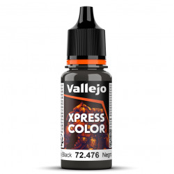 Peinture Vallejo Xpress Color : Noir Graisseux – Greasy Black