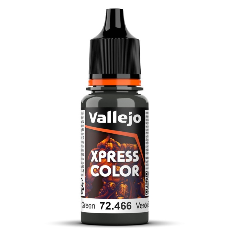 Peinture Vallejo Xpress Color : Vert Blindage – Armor Green
