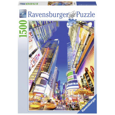 Puzzle Ravensburger : Time Square au Crépuscule - 1500 pièces