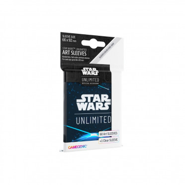 Protège-cartes Gamegenic Illustré Star Wars Unlimited : Space Blue