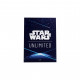 Protège-cartes Gamegenic Illustré Star Wars Unlimited : Space Blue