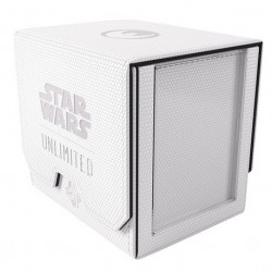 Précommande : Deck Box Boite de Rangement Gamegenic Star Wars Unlimited : Deck Pod Blanc 08/03/2024