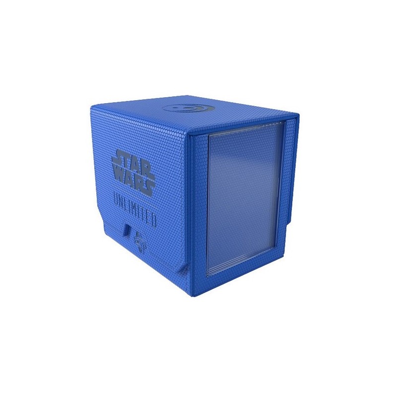 Deck Box Boite de Rangement Gamegenic Star Wars Unlimited : Deck Pod Bleu