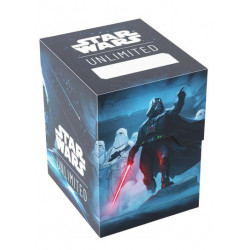 Deck Box Boite de Rangement Gamegenic Illustrée Star Wars Unlimited : Soft Crate Darth Vader