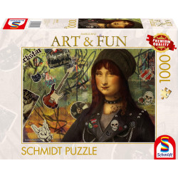 Puzzle Schmidt : La Joconde 2024 - 1000 Pièces