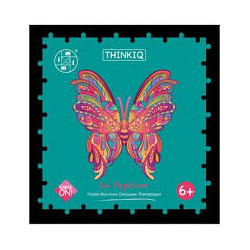 Puzzle en Bois Thinkiq : Le Papillon - 119 Pièces
