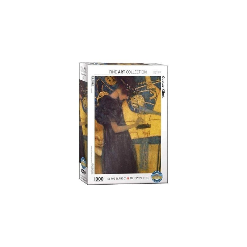 Puzzle Eurographics Fine Art Collection - Gustav Klimt : La Musique - 1000 Pièces