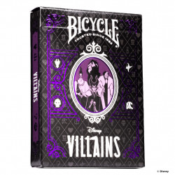 Bicycle - 54 cartes - Disney Villains - Violet