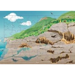Puzzle Piccolia - Les Grottes- 48 pièces