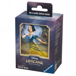 Deck box Ravensburger illustrée Lorcana : Le Retour d'Ursula : Blanche-Neige