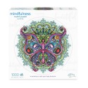 Puzzle Mindfulness Round Puzzle : Butterfly - 1000 Pièces